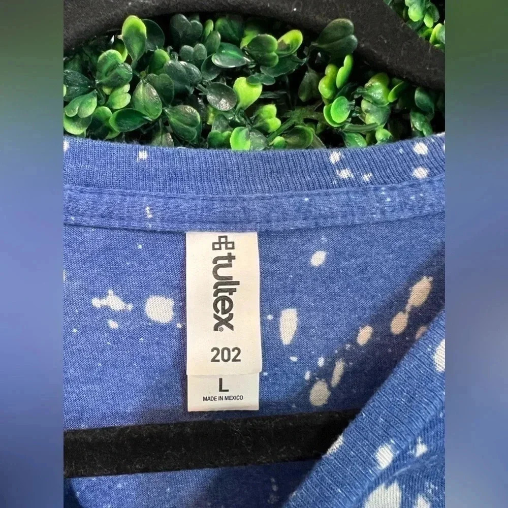 Tultex Red White and Boozy Tee (Blue Tee Only) - Large - Picture 4 of 5